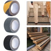 Resim 1 Adet Ekstra Büyük Kaymaz Su Geçirmez Band, 100mm x 10m - Yapışkanlı, Merdivenler ve Basamaklar İncelemesi ikiye Katlanabilir, Çamaşır Odası & Havuzda Kullanım Uygun Dayankıl PVC Malzeme 