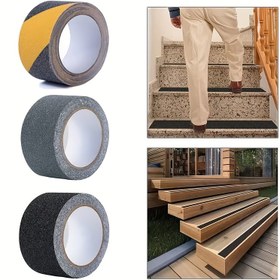 Resim 1 Adet Ekstra Büyük Kaymaz Su Geçirmez Band, 100mm x 10m - Yapışkanlı, Merdivenler ve Basamaklar İncelemesi ikiye Katlanabilir, Çamaşır Odası & Havuzda Kullanım Uygun Dayankıl PVC Malzeme 