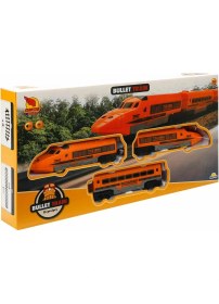 Resim Suncon Sesli ve Işıklı Tren Seti 15 Parça - Turuncu 