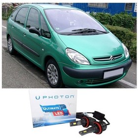 Resim Citroen Xsara Picasso Uzun + Kısa Far Ampulü H4 Ultimate Yeni Seri Beyaz 1999-2010 