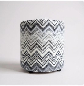 Resim Dokusu Ve Modern Tasarımıyla Her Ortama Uyum Sağlayan Çok Amaçlı Puf Çok Renkli 