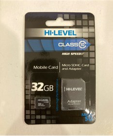 Resim Hi-Level 32gb Class10 Microsd Hafıza Kartı 