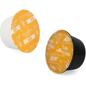 Resim Karamelli Latte Macchiato - Café René Dolce Gusto için 16 kapsül. 