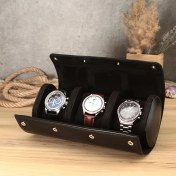 Resim Onywatch Deri Saat Kutusu Saat Koleksiyon Kutusu Çoklu Saat Kutusu Saat Saklama Kutusu Watch Roll 