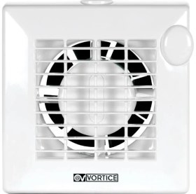 Resim Vortice Punto Ø 99 Banyo Mutfak Wc Havalandırma Fanı Beyaz UV Işınlarına Dayanıklı Sürekli Tasarruflu 