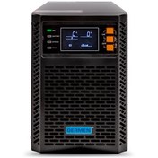 Resim GERMEN N Serisi Nm-1k-207 1 Kva 1/1 Faz Onlıne Ups (2X7AH AKÜLÜ) 