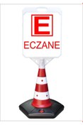Resim Burada Reklam Eczane Önü Park Yapılmaz Büyük Reklam Park Ve Kaldırım Dubası 118 cm A+plus Plastik 