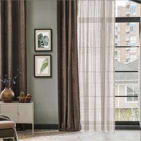 Resim Premier Home Tül Perde -Bej- 300x170 cm 