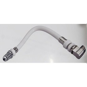 Resim Yapıtaşı Yt121 Uzun Esnek Klozet Taharet Çubuğu Dirsekli 240mm 