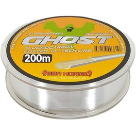 Resim Sea Horse Ghost 200m Hayalet Misina Fluorocarbon Coated Şeffaf 0.25 MM 