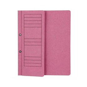 Resim Elitstore Karton Dosya A4 Yarım Kapak Pembe 50'li Paket 