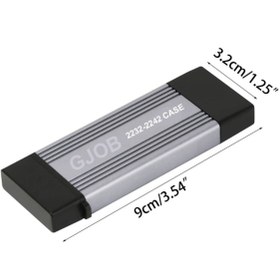Resim GJOB 1TB SSD MİNİ TAŞINABİLİR SSD 2240 TAŞINABİLİR SSD CEP BOY TAŞINABİLİR SSD 