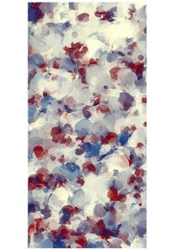 Resim Suntek Çiçek Statik Streç Vitray Cam Filmi Gizlilik Buzlu 3 