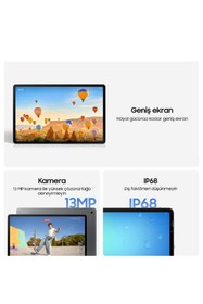 Resim Samsung Galaxy Tab S10 Fe Plus Wifi 12 Gb Ram 256 Gb MAVİ Kalem Kılıf Şarj Başlık Cam ( Türkiye Garantili) 