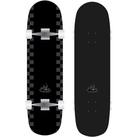 Resim Quiksilver Skateboard Complete Set Darkday Siyah 