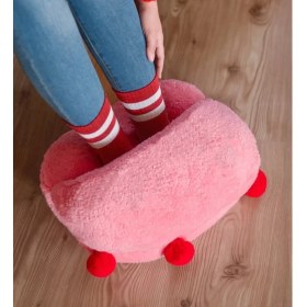 Resim Pabtex Peluş Ayak Isıtıcısı,panduf,terlik 