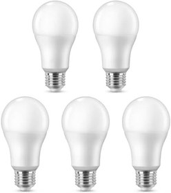 Resim Orret Home 5 Adet E27 LED Ampul - Tasarruflu Beyaz Işık LED Ampul Seti, Enerji Verimli Aydınlatma, Uzun Ömürlü ve Düşük Tüketimli E27 Duy LED Lamba (95, Vat) 