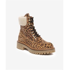 Resim Greyder Kadın Leopar Hakiki Deri Military Bot 5k2ub35341 57953 Jaguar 