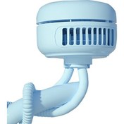 Resim YKD Store Taşınabilir Bebek Ahtapot Masaüstü Hayranı (Lake Blue)(Yurt Dışından) 
