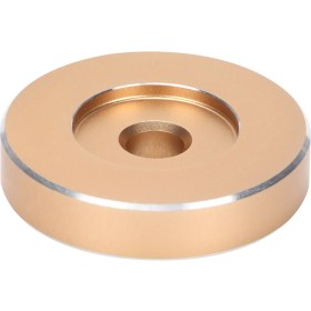 Resim 45 Rpm Plak Pikap Adaptörü Büyük Delik Dönüşüm Sayfası Vinil Siyah Kelepçe Adaptörü Çoğu Büyük Delik Plak Içingold (Yurt Dışından) 