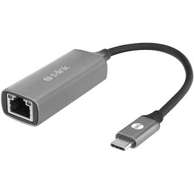 Resim S-link Sw-u336 Gri Metal Type-c To Rj45 10/100/1000mbps Gigabit Adaptör 