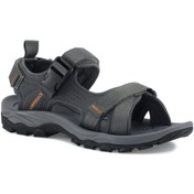 Resim Lumberjack Erkek Gri Laggun Comfort Casual Outdoor Spor Sandaleti 