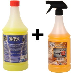 Resim Dtx Kimya Ağır Yağ Sökücü Konsantre (1/5) 1 Litre & Susuz Motor Temizleyici 1 Litre 