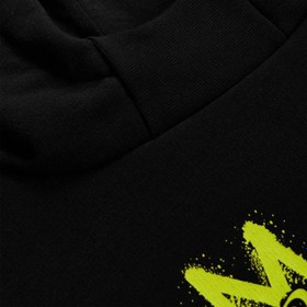 Resim Skechers B Heavy Weight Fleece Hoodie Erkek Çocuk Siyah Sweatshirt 