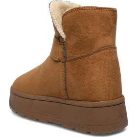 Resim Celira Gls Taba İçi Kürklü Nubuk Kadın Bot & Bootie Taba 