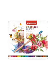 Resim Bruynzeel Expression Colour Kuru Boya Kalemi Seti 24 Renk Görsel Rengi 