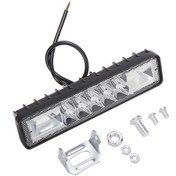 Resim Lasonstiges 1 Adet 48 W Strobe Işık Çalışma Işığı Led Işık Çubuğu Beyaz Bahçe Offroad Atv Suv Motosiklet Kamyon Araba Römork Aksesuarları 