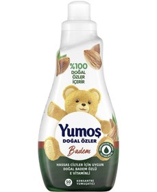 Resim Yumoş Doğal Özler Konsantre Çamaşır Yumuşatıcısı Badem 1200 ML 