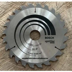 Resim Bosch Pro Elmas Testere 184MM Sunta Kesme Mdf Ahşap Kesme Testeresi 30MM 