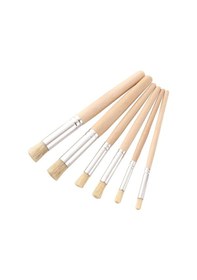 Resim Hobi Market Art Stencil Fırça Seti 6 Lı 