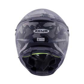 Resim ZEUS ZS-913 BF6 Matt Black Grey Black Silver Kapalı Kask ( Pinlock Dahil ) 