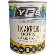 Resim YFS 1K AKRİLİK B.KIRMIZI 800ML 