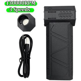 Resim Hava Üfleyici 52m/s Fırçasız Motor Taşınabilir Bilgisayar Klavye İçin Toz A Black İspanya - 