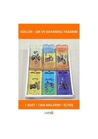 Resim Şık Tasarımlı Dayanıklı Cam Küllük Model 29 