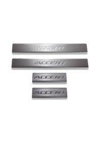 Resim Hyundai Accent Blue Krom Kapı Eşiği Takımı 4 Prç Paslanmaz Çelik N11.6237 