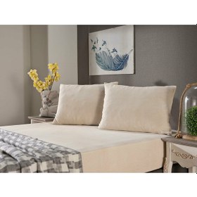 Resim Doqu Home Penye Çarşaf Takımı Tek King Size - Krem 