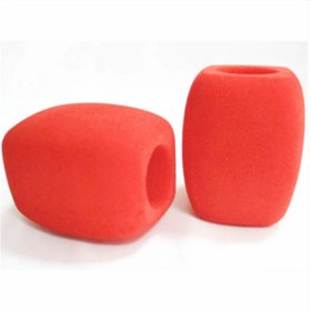 Resim Andoer OEM 4 Gen Üniversal Mikrofon Süngeri (Kırmızı) 