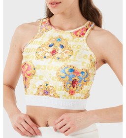 Resim Versace Jeans Couture Bayan Top 76ham227 Js348 G03 Beyaz-gold Beyaz-gold 