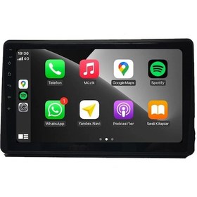 Resim Navigo Dacia Duster Android Carplay Multimedya 2018-2022 4gb Ram + 64gb Hafıza + 8 Çekirdek 