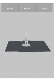 Resim shop Parasaurolophus Dinozor Figürü 3D Baskı - Dekoratif Pano Üzeri Minyatür 