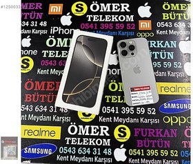 Resim Apple iPhone 16 Pro İkinci El TR | 256 GB | Natürel Titanyum 