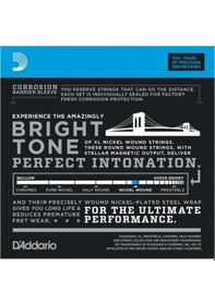 Resim D'addario Exl110 Elektro Gitar Teli 10-46 