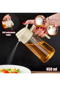 Resim Porsima Alk-3154 2 Li Çok Amaçlı Cam Sprey Şişe Yağlık Yağdanlık 