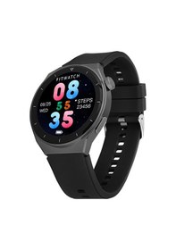 Resim FitWatch FT202301AM0405 Metalik Gri Kahverengi Akıllı Saat 