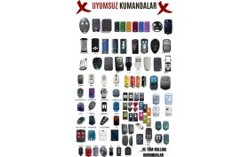 Resim Wicom Akıllı Öğrenebilen Kepenk Bariyer Garaj Kumandası 