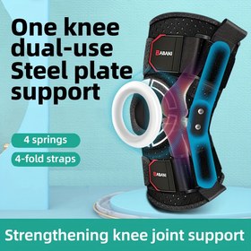 Resim Profesyonel Diz Desteği Brakeleri, Çapraz Eğitim, Yürüyüş ve Kayak için - Silikon Tutucularla Güçlendirilmiş Stabilite Kayışları, Ter Direnci Kompresyon Kollukları, Aktif Bir Hayat Tarzı İçin Uygun. 